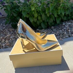 Brand new Champagne Color Michael Kors High Heels